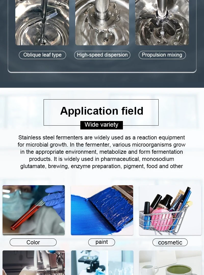 3000L Escalator Mixed Milk/Dairy Products/Beverage Fermentation Tank