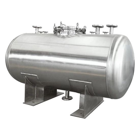 Stainless Steel Chemical Horizontal Oil Storage Tank