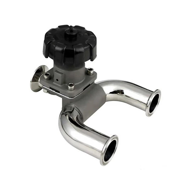 Sanitary Stainless Steel U Type Clamp Diaphragm Valve