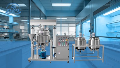 Structure And Components Of A Vacuum Homogenizing Emulsifier