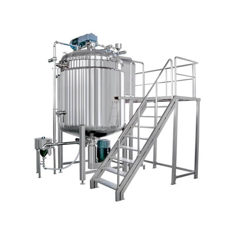Vacuum Homogenizer Mixer Without Hydraulics